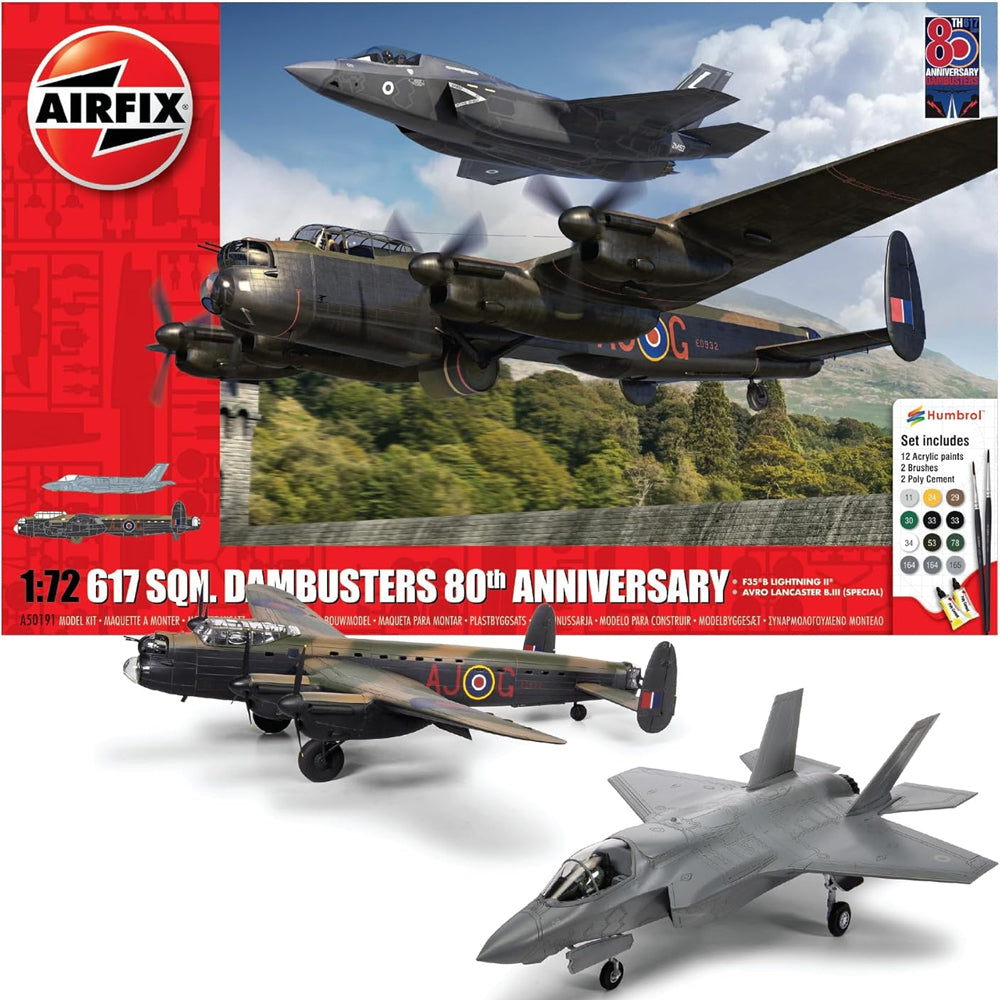 Airfix A50191 Dambusters 80th Anniversary - Gift Set 1:72 Model Kit