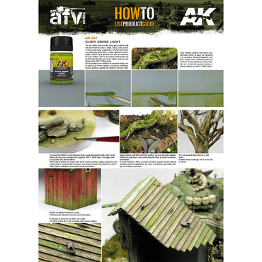 AK Interactive 27 Slimy Grime Light 35ml Enamel Weathering