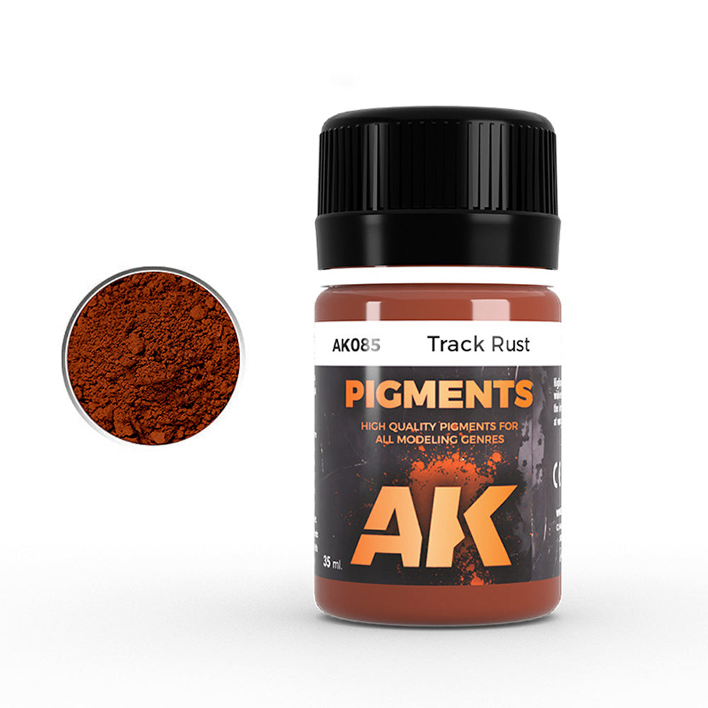 AK Interactive Pigments: Track Rust - 085