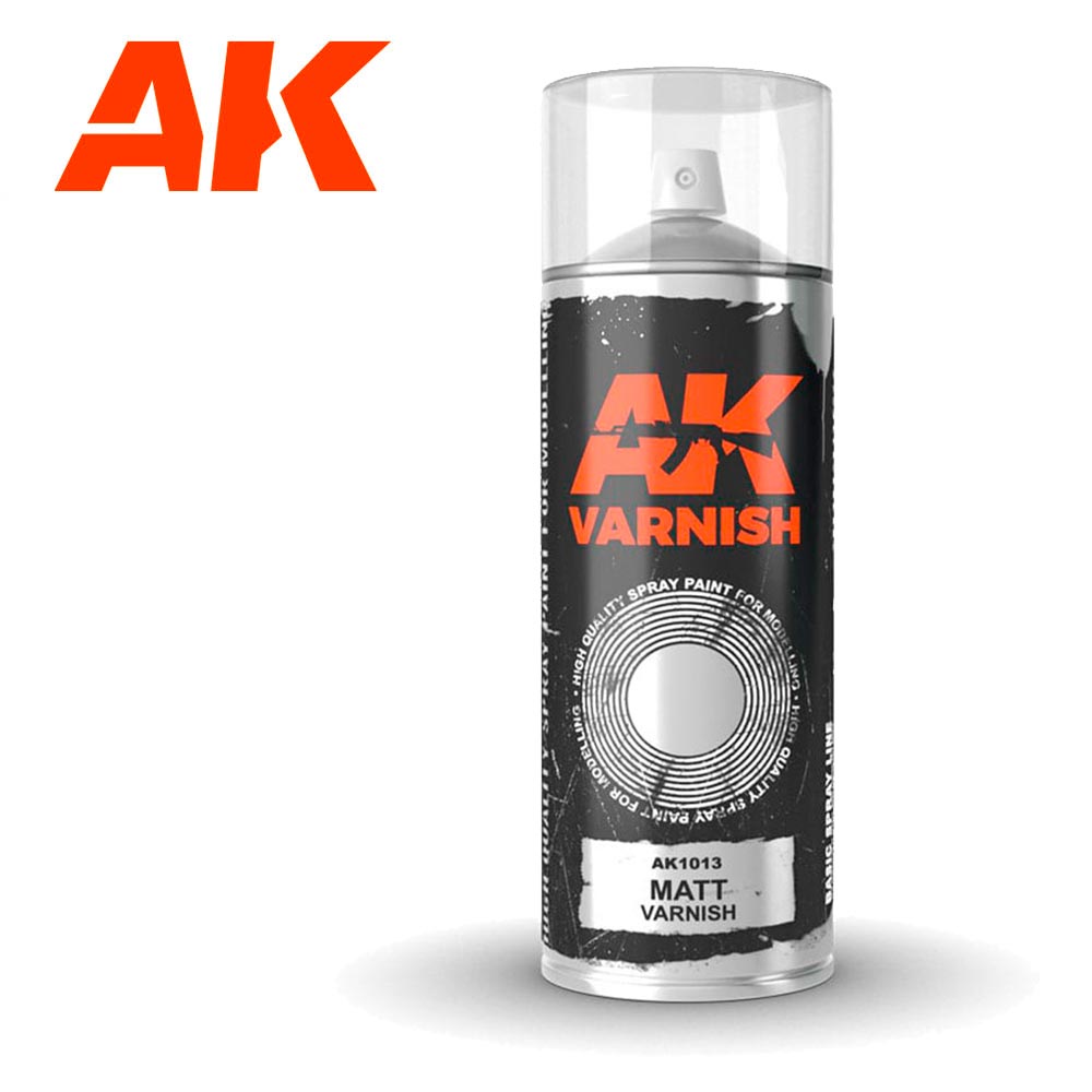 AK Interactive 1013 Matt Varnish Spray 400ml AK1045