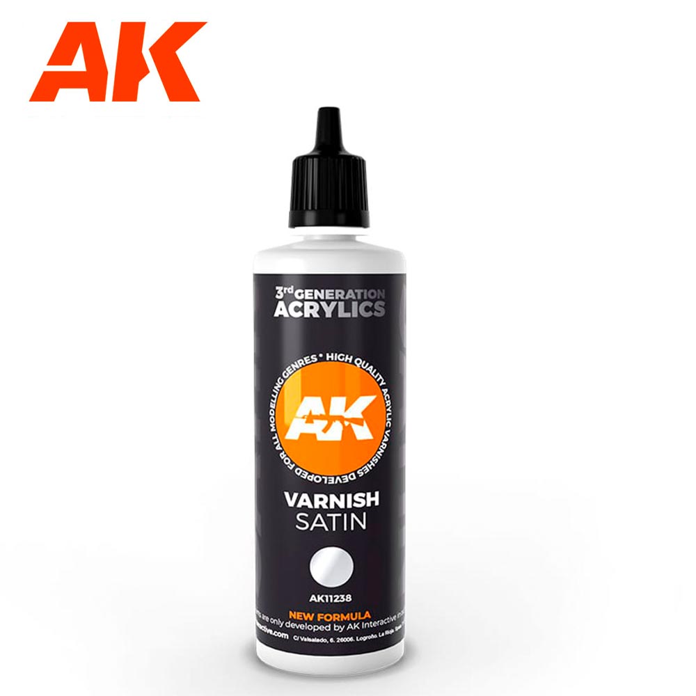 AK Interactive 11238 Varnish Satin 100ml