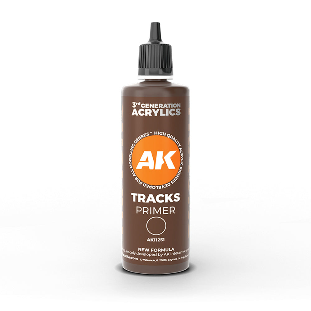AK Interactive 11251 Tracks Surface Primer 100ml