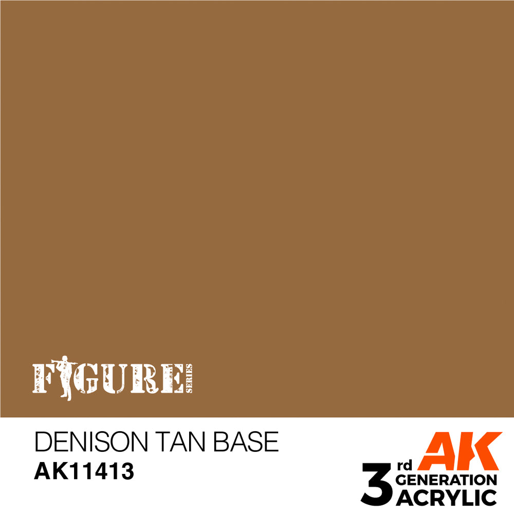 AK Interactive 11413 Denison Tan Base 17ml 3G Acrylic Model Paint