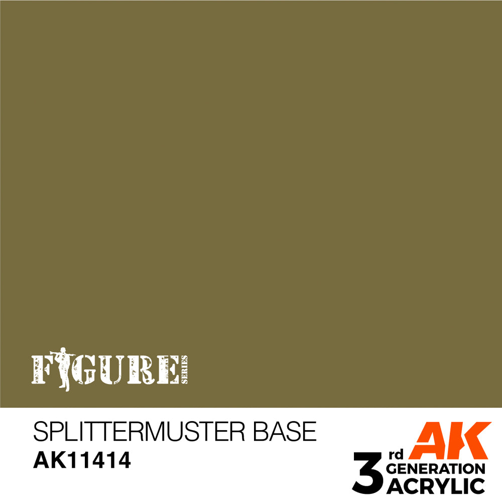 AK Interactive 11414 Splittermuster Base 17ml 3G Acrylic Model Paint