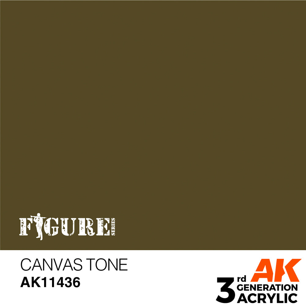 AK Interactive 11436 Canvas Tone 17ml 3G Acrylic Model Paint