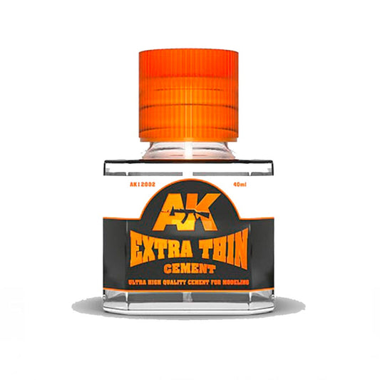 AK Interactive 12002 Extra Thin Cement Adhesive 40ml