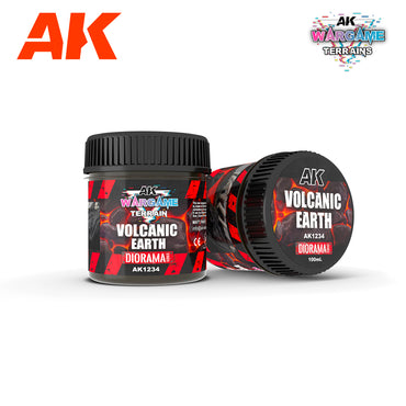AK Interactive 1234 Volcanic Earth 100ml Wargame Terrain Diorama