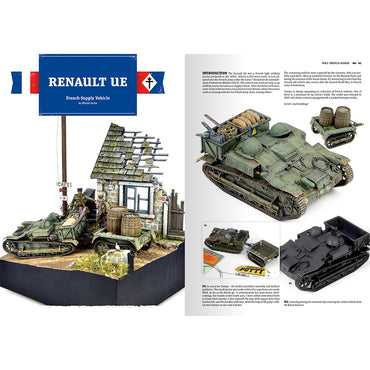 AK Interactive 130027 WWII French Armor Painting & Weathering Guide Book