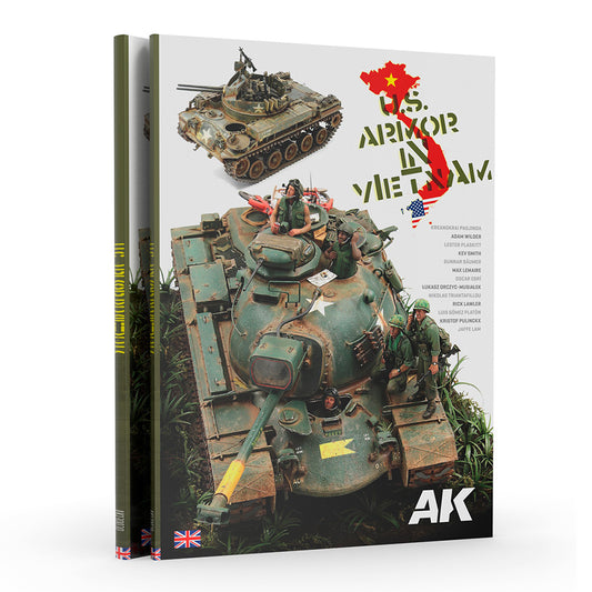 AK Interactive 130029 US Armour in Vietnam Book