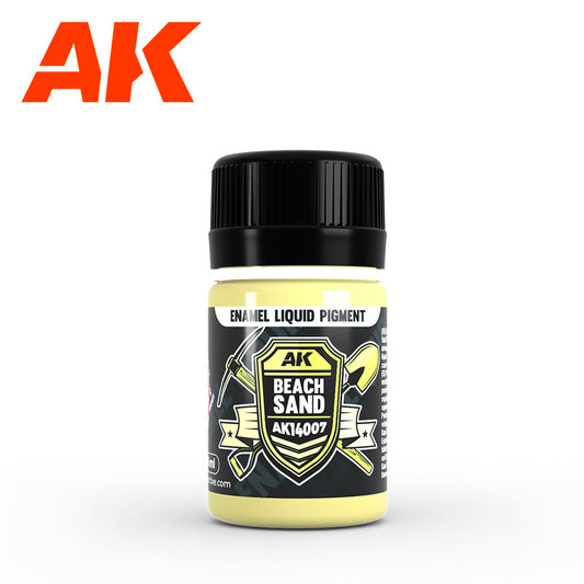 AK Interactive 14007 Beach Sand - Enamel Liquid Pigment 35ml