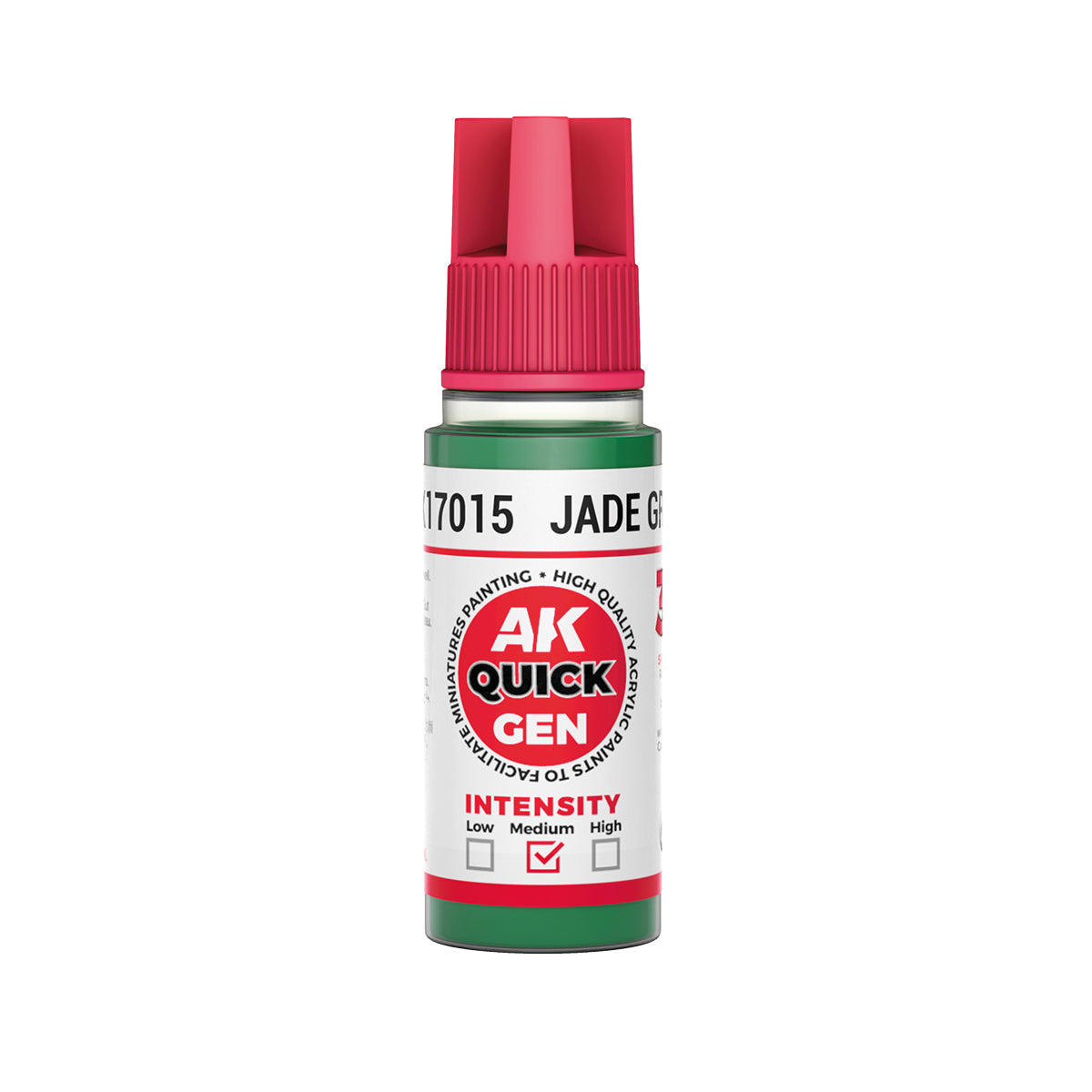 AK Interactive Quick Gen 17015 Jade Green 18ml Acrylic Paint