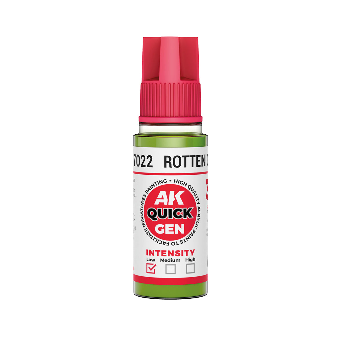 AK Interactive Quick Gen 17022 Rotten Green 18ml Acrylic Paint