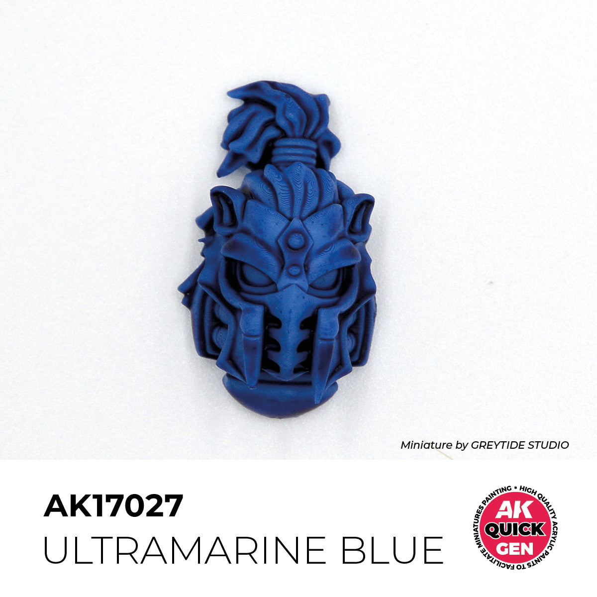 AK Interactive Quick Gen 17027 Ultramarine Blue 18ml Acrylic Paint
