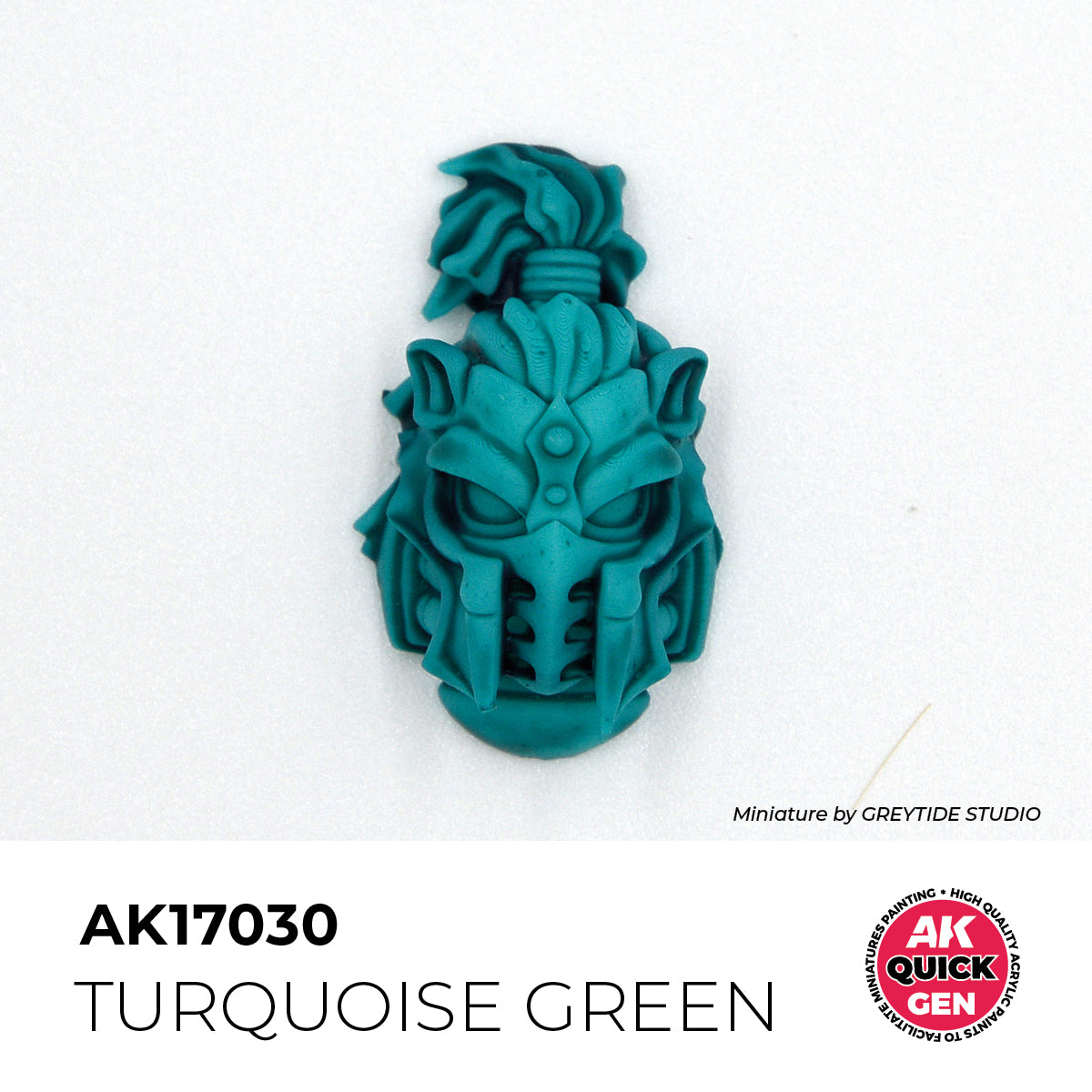 AK Interactive Quick Gen 17030 Turquoise Green 18ml Acrylic Paint