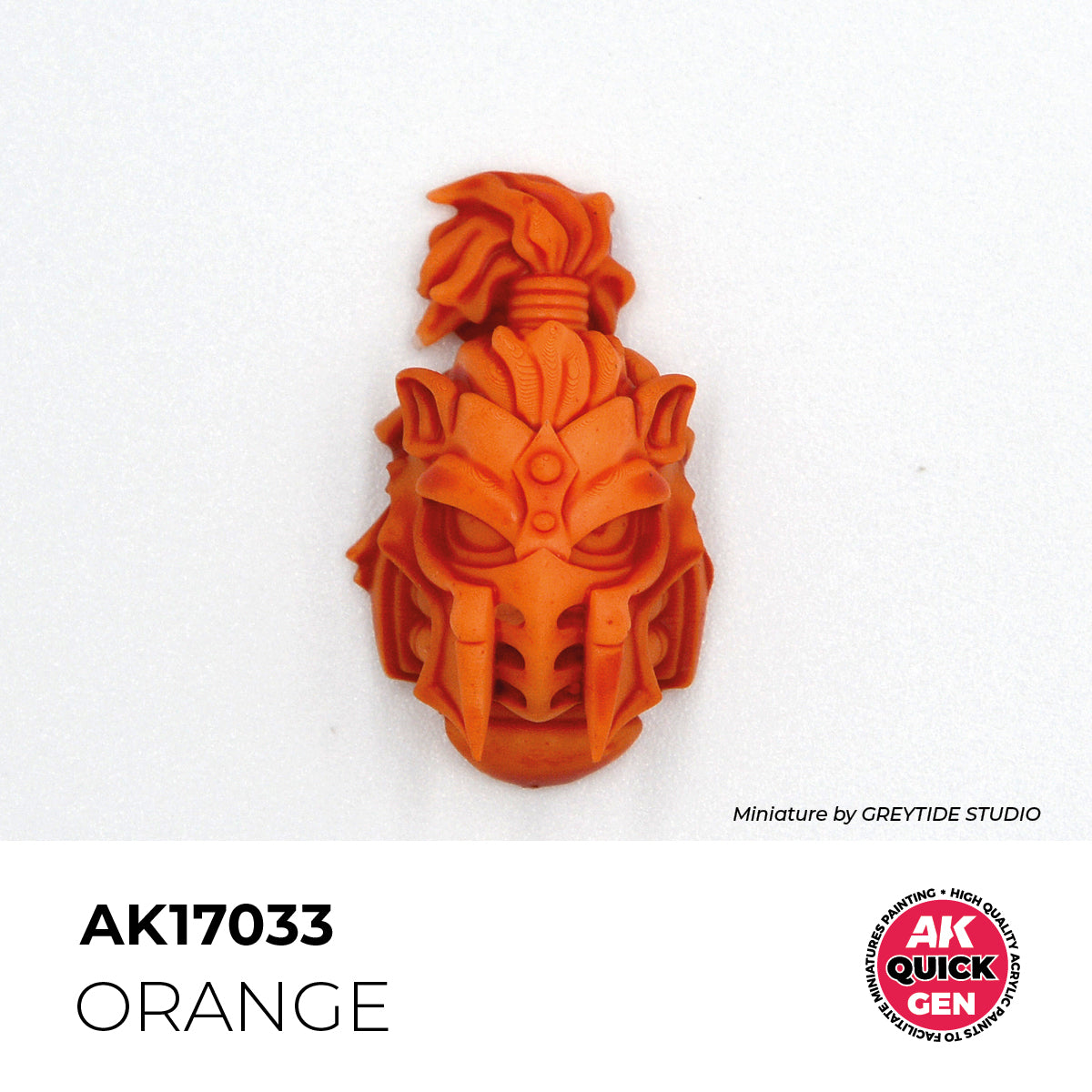 AK Interactive Quick Gen 17033 Orange 18ml Acrylic Paint