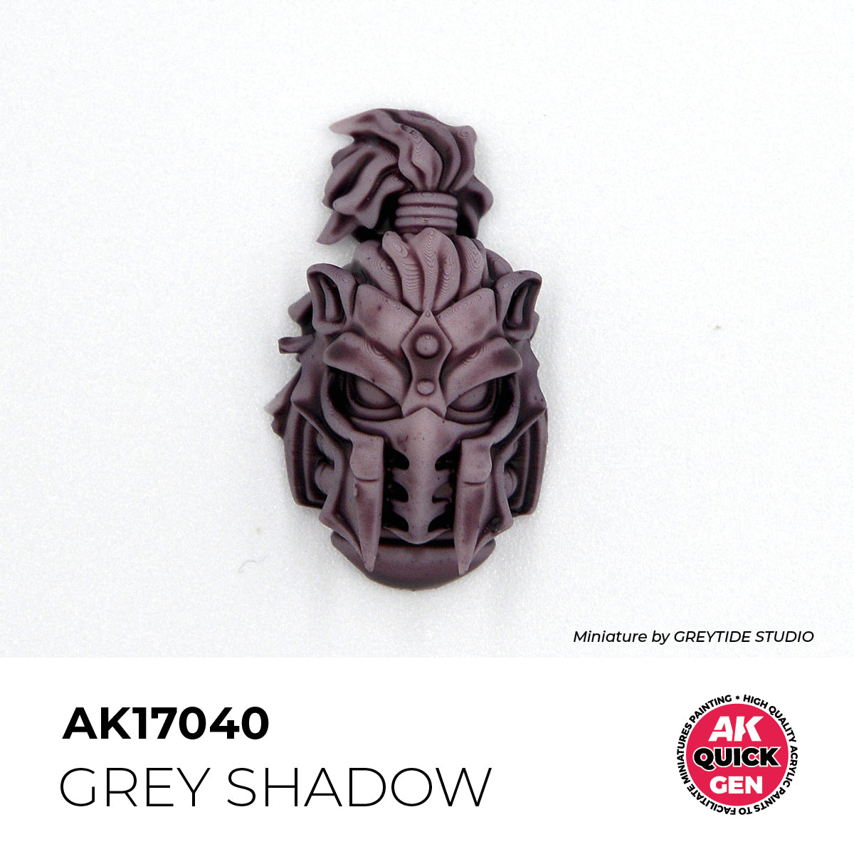 AK Interactive Quick Gen 17040 Grey Shadow 18ml Acrylic Paint