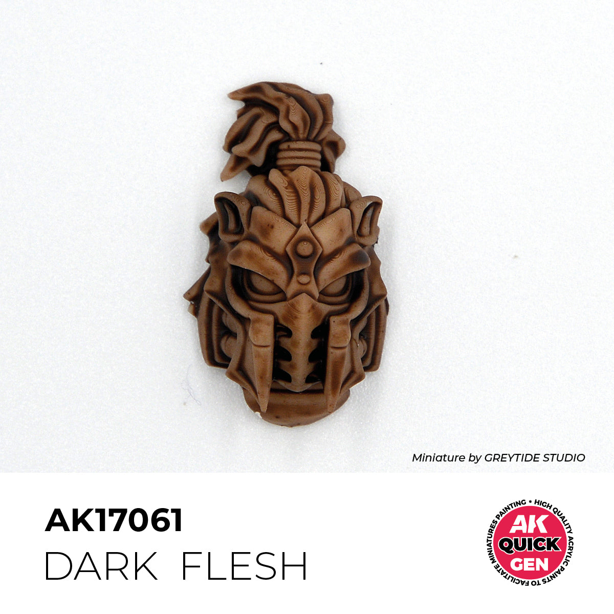 AK Interactive Quick Gen 17061 Dark Flesh 18ml Acrylic Paint