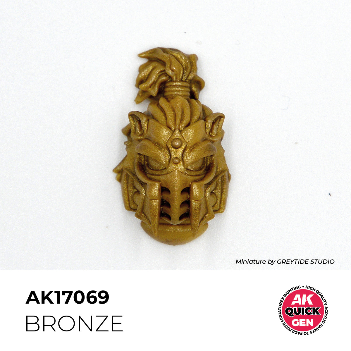 AK Interactive Quick Gen 17069 Bronze 18ml Acrylic Paint