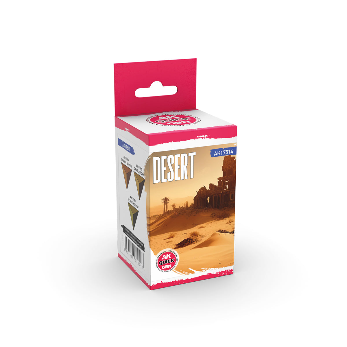 AK Interactive Quick Gen 17514 Desert Acrylic Paint Set