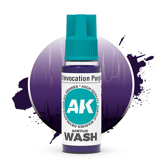 AK Interactive Invocation Purple Wash Acrylic 18ml AK19309