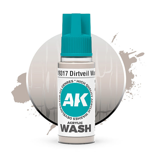 AK Interactive Dirtveil Wash Acrylic 18ml AK19317