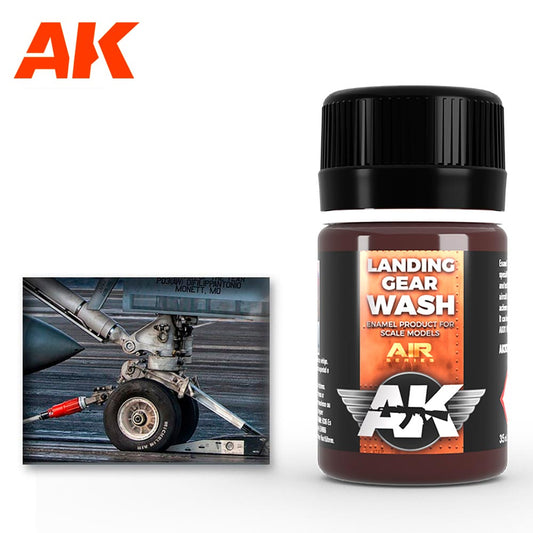 AK Interactive 2029 Landing Gear Wash Enamel 35ml