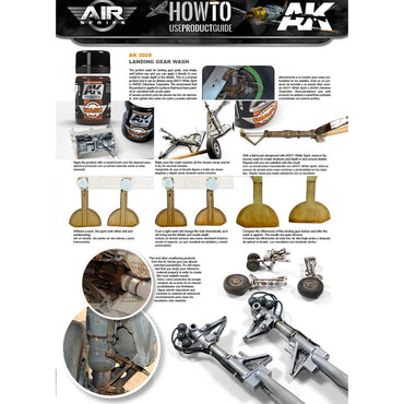 AK Interactive 2029 Landing Gear Wash Enamel 35ml