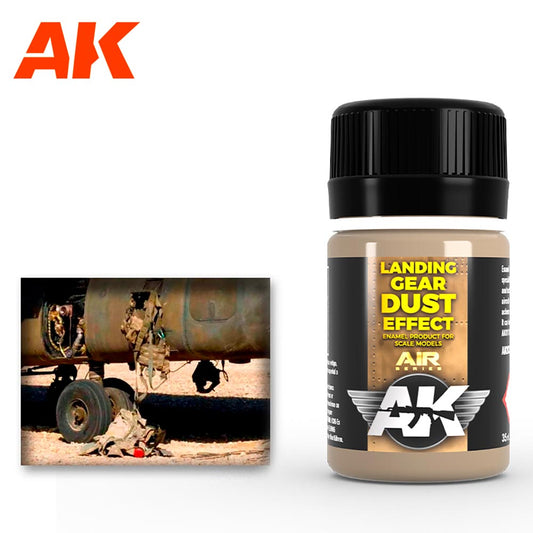 AK Interactive 2031 Landing Gear Dust Effect Enamel 35ml