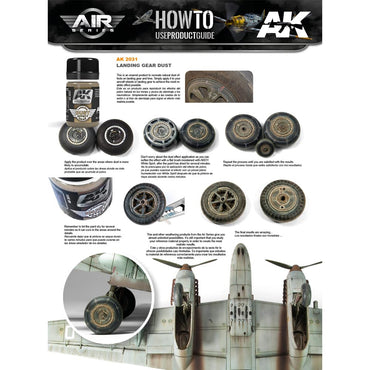 AK Interactive 2031 Landing Gear Dust Effect Enamel 35ml