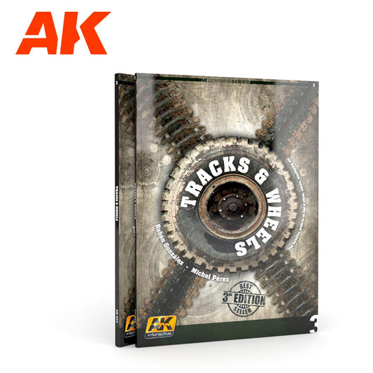 AK Interactive 274 AK Learning 3: Tracks & Wheels Book (English)