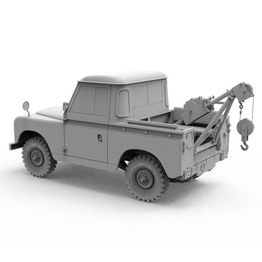 AK Interactive 35014 Land Rover 88 Series IIA Crane-Tow Truck 1:35 Model Kit