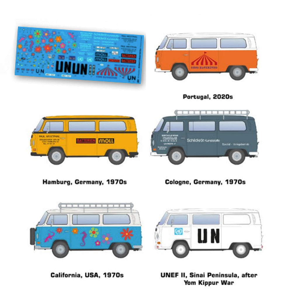 AK Interactive 35022 T2 Model 1967 Bus 1:35 Model Kit
