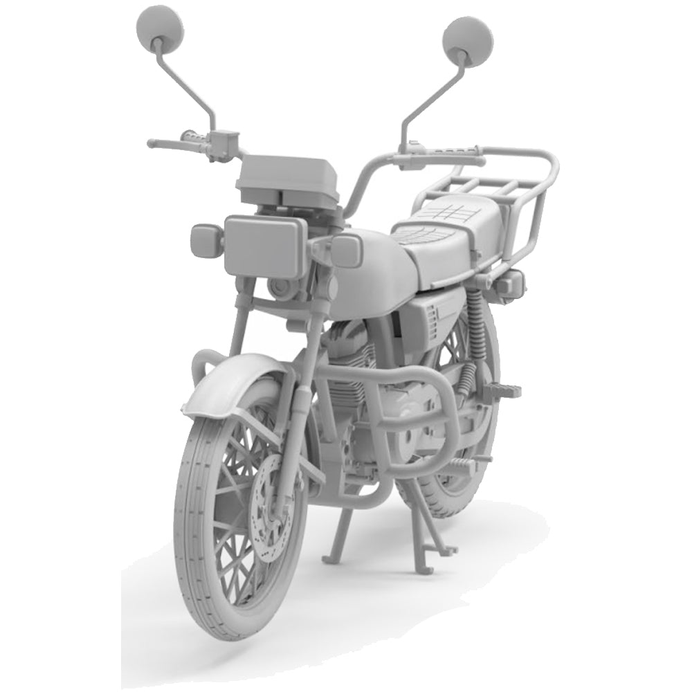 AK Interactive 35027 CG125 Japanese Motorcycle 2-in-1 1:35 Model Kit