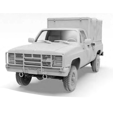 AK Interactive 35031 M1008 Troop Carrier w/Tarp 1:35 Model Kit