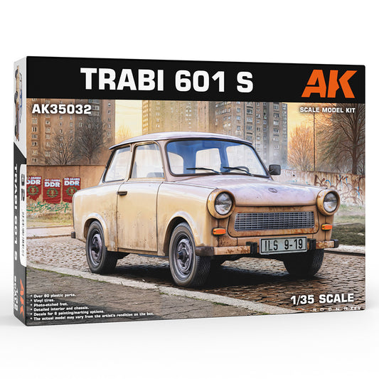 AK Interactive 35032 Trabi 601 S 1:35 Model Kit
