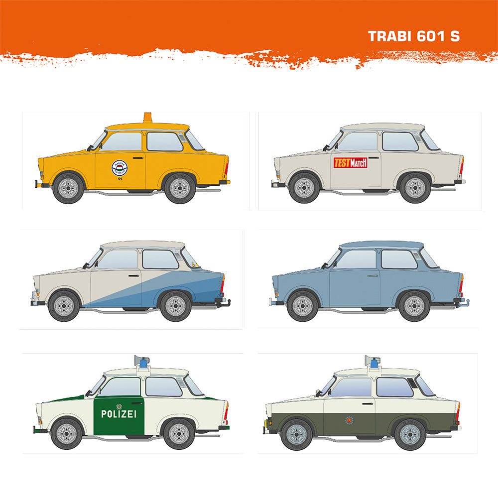 AK Interactive 35032 Trabi 601 S 1:35 Model Kit