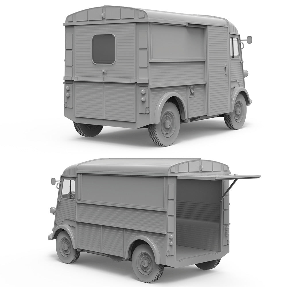 AK Interactive 35035 Type HY Commercial Van 1:35 Model Kit