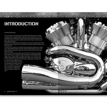 AK Interactive 507 AK Learning 4: Metallics Vol 1 Aircraft & Vehicles Book (Eng)