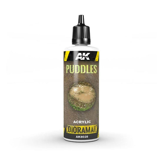AK Interactive 8028 Diorama - Puddles 60ml Acrylic