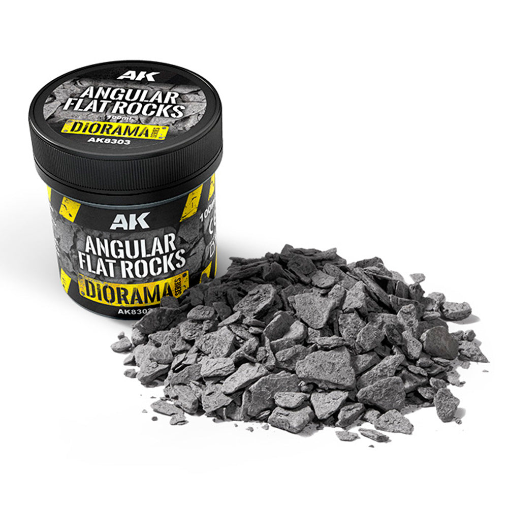 AK Interactive Angular Flat Rocks 100ml Diorama & Basing AK8303