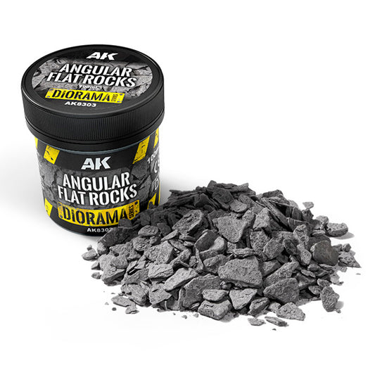 AK Interactive Angular Flat Rocks 100ml Diorama & Basing AK8303