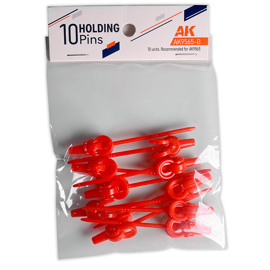 AK Interactive 9565-B Holding Pins For AK9565 Handle Support 10pcs