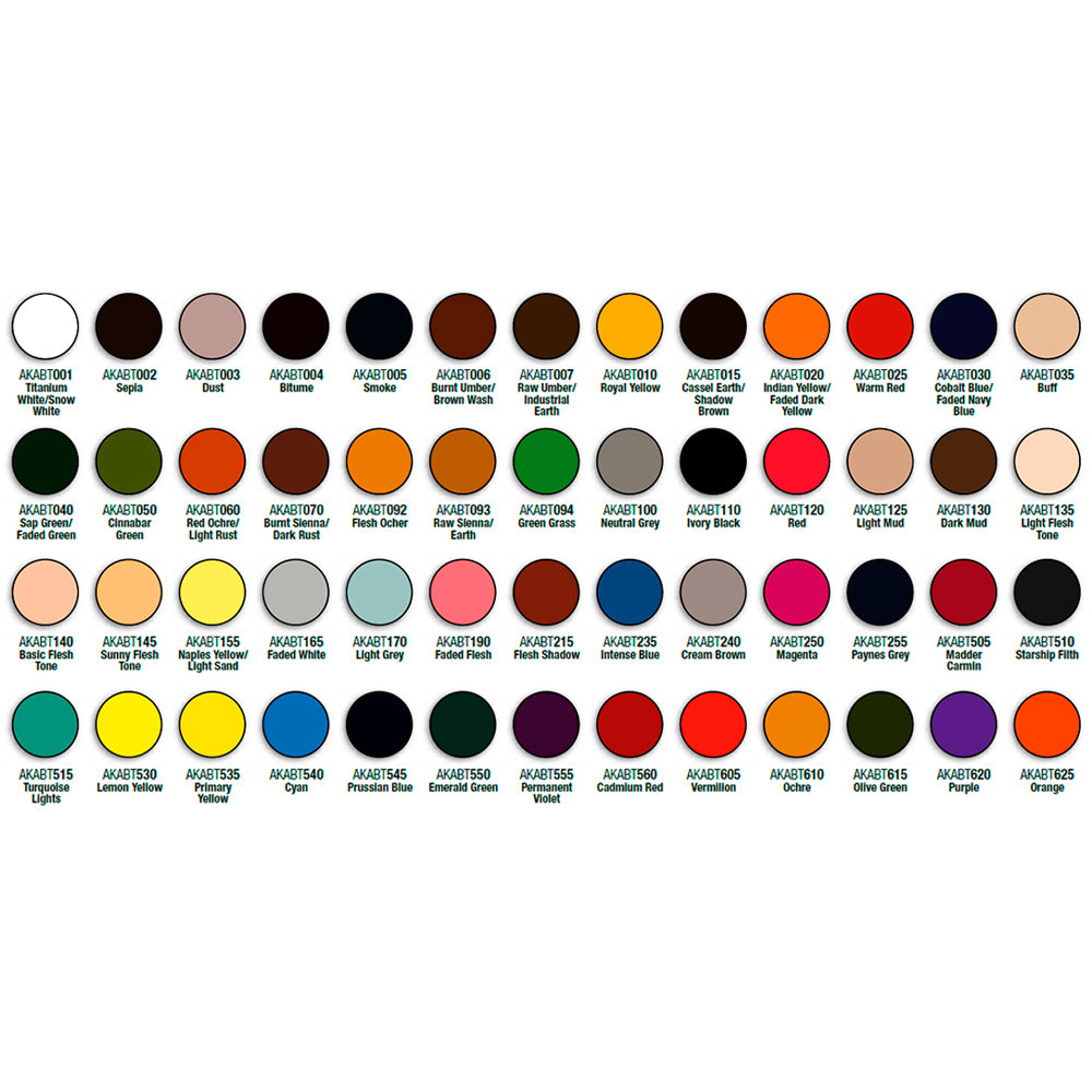 Abteilung 502 Oil Paint Deluxe Box Set - Full 52-Paint Range!