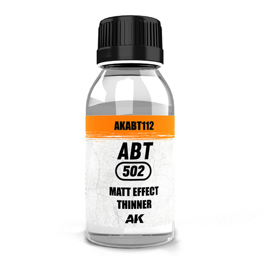 Abteilung 502 Matt Effect Thinner for Oil Paints 100ml AK ABT112