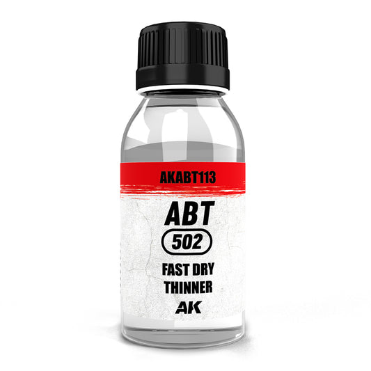 Abteilung 502 Fast Dry Thinner for Oil Paints 100ml AK ABT113
