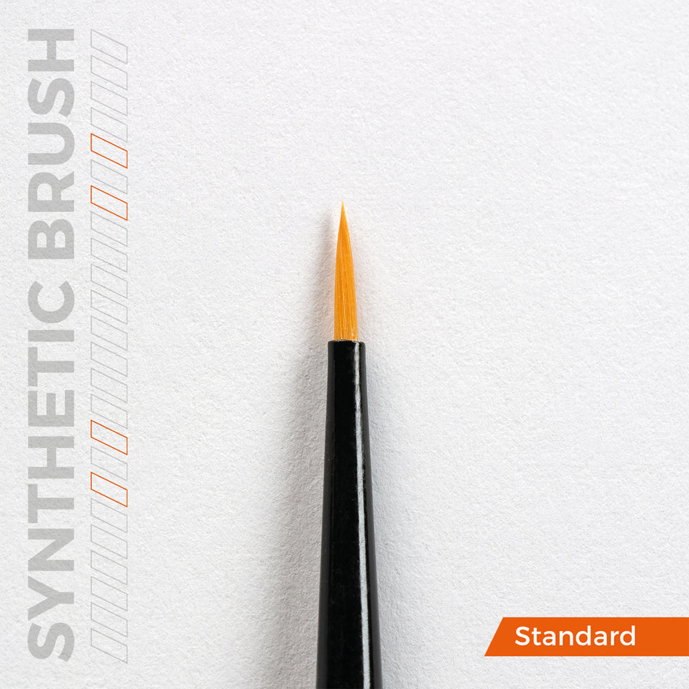 AK Interactive AKB006 Synthetic Paint Brush - Round 2/0