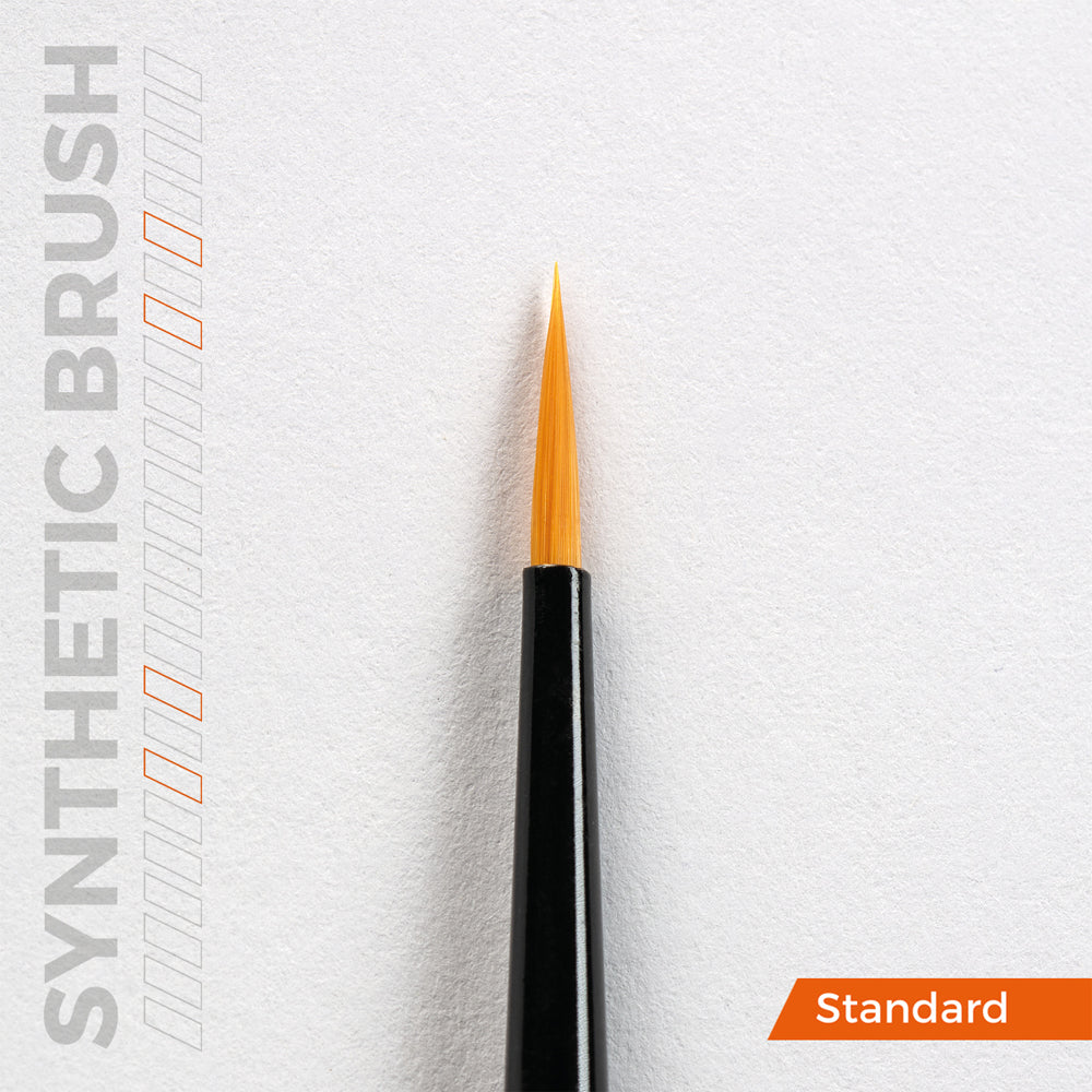 AK Interactive AKB008 Synthetic Paint Brush - Round 1