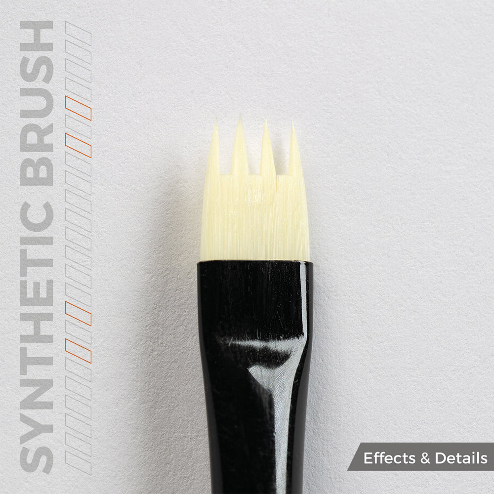AK Interactive AKB011 Synthetic Paint Brush - Comb