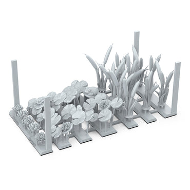 AK Interactive Water Lilies & Cattails Diorama & Basing Bits AKBIT0024