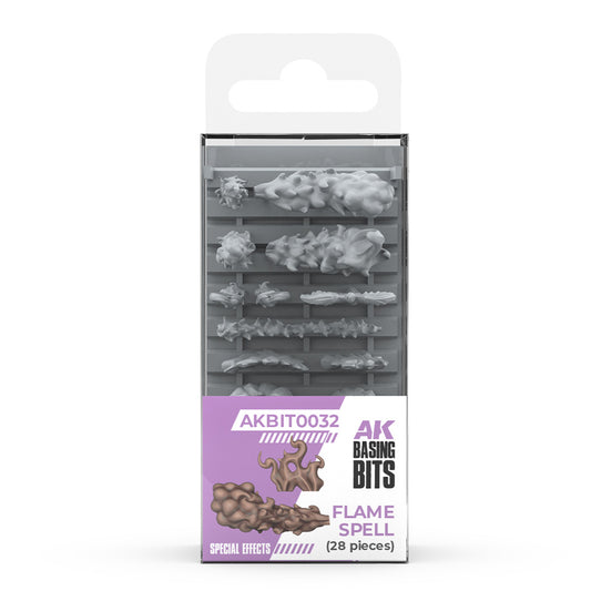AK Interactive Flame Spell Basing Bits AKBIT0032